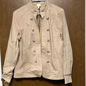 Dress barn tan jacket size L